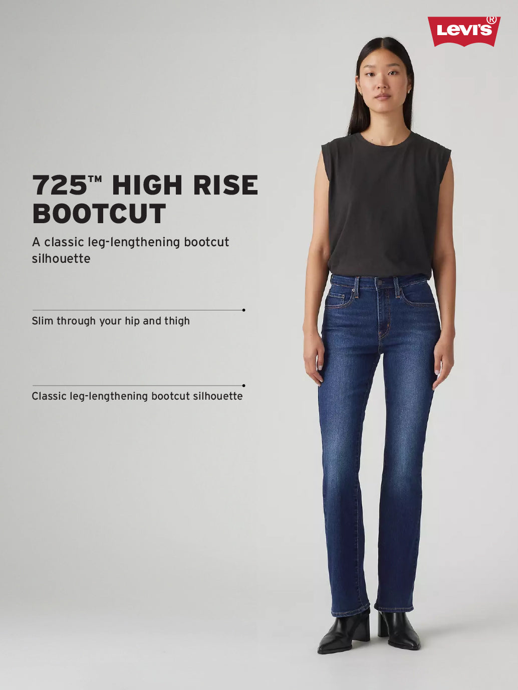 Levis Ladies Western Jeans 22595-0099 - Goyalsons ShopMax