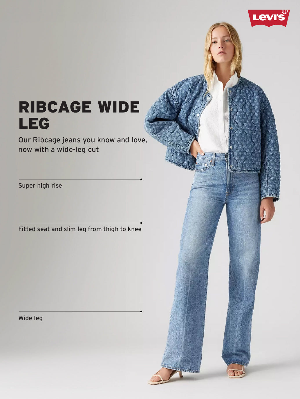Levis Ladies Western Jeans A7042-0065