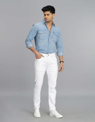 Rookies Mens Jeans Rj6172 White