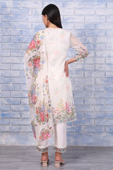 W Ladies Western Kurti 3Pcs Set Ws12975 122012