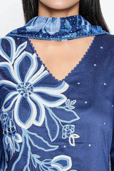 W Ladies Western Kurti 3Pcs Set Ws13002 223894