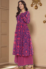 W Ladies Western Kurti 3Pcs Set Ws13195 126220