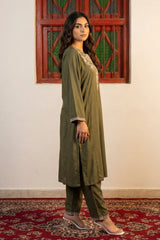 W Ladies Western W Kurti 3Pcs Set Ws13401 224543
