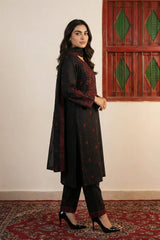 W Ladies Western W Kurti 3Pcs Set Ws13402 314371
