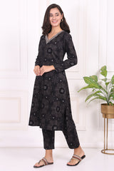 W Ladies Western W Kurti 3Pcs Set Ws13410 126801