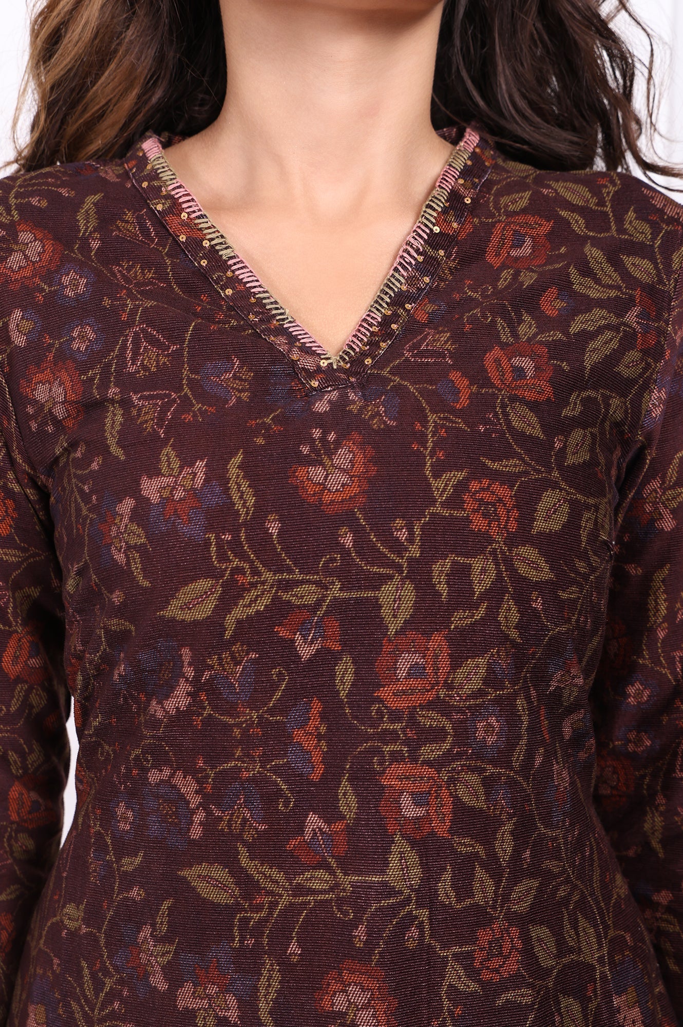 W Ladies Western W Kurti 3Pcs Set Ws13425 126799