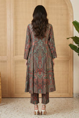 W Ladies Western W Kurti 3Pcs Set Ws13436 126789