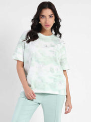 Madame Ladies Western Top H/S M5S11247 036 Sea Green