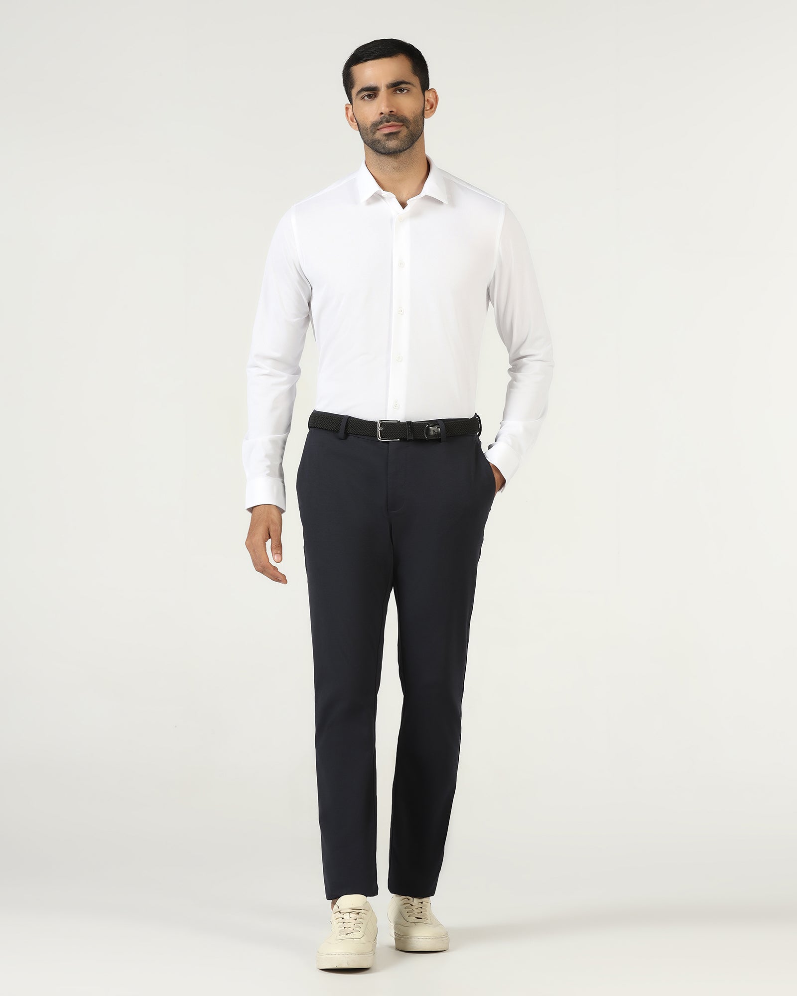 BLACKBERRY MENS FORMAL SHIRT F/S NL-TP-ST-KEISH WHITE