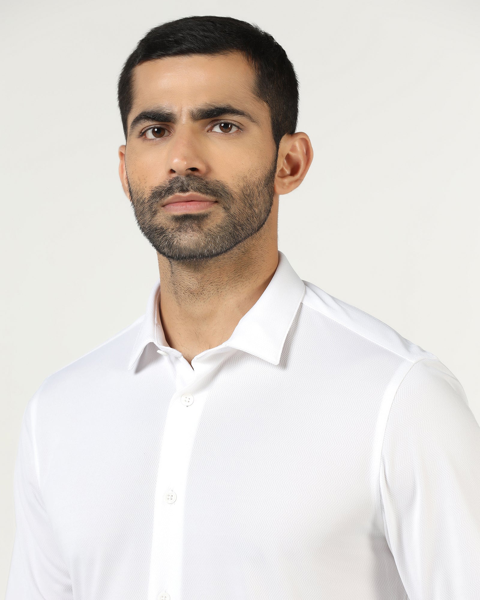 BLACKBERRY MENS FORMAL SHIRT F/S NL-TP-ST-KEISH WHITE