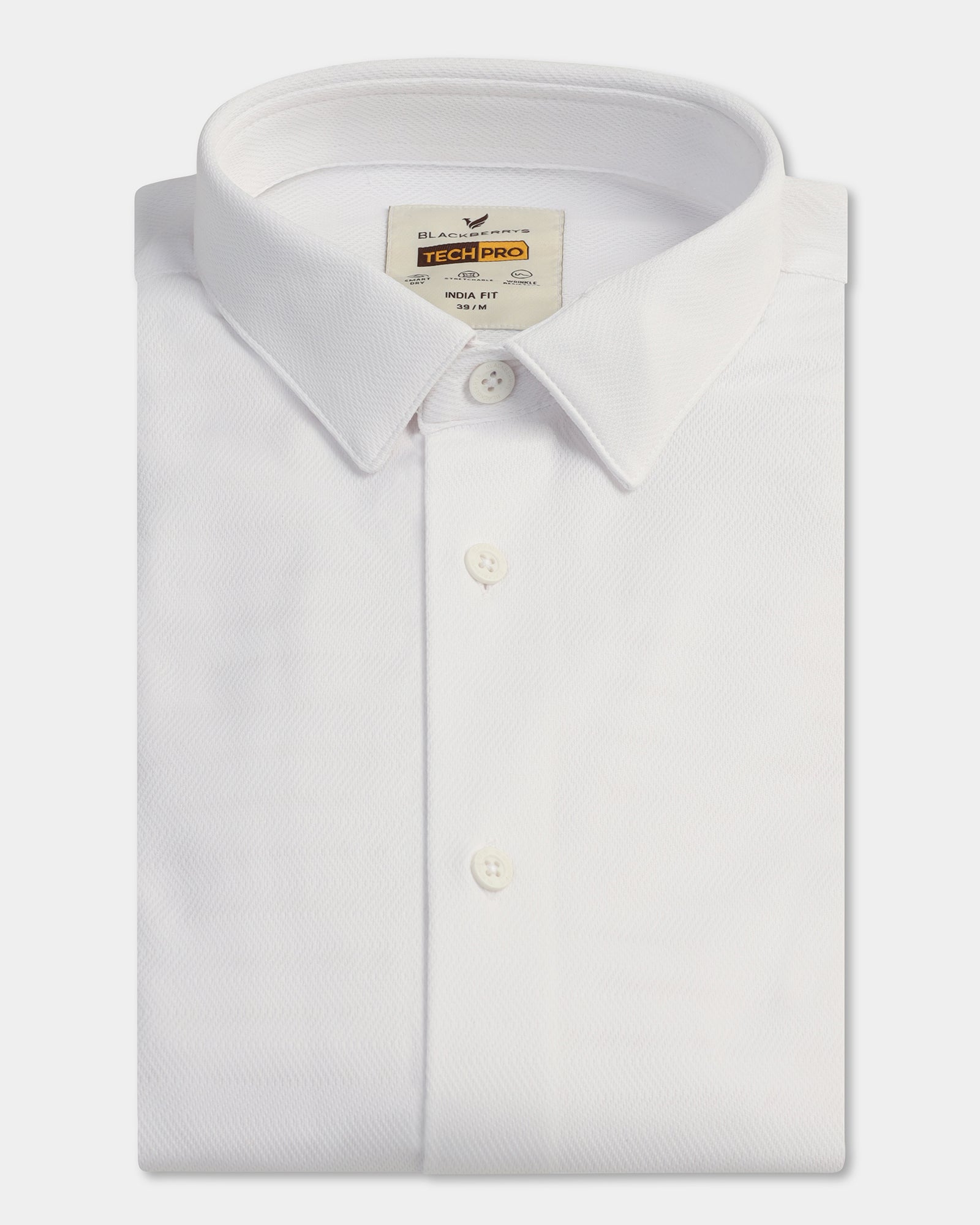 BLACKBERRY MENS FORMAL SHIRT F/S NL-TP-ST-KEISH WHITE