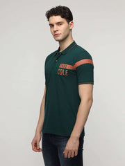 Crocodile Mens T-Shirt H/S Crfp224-205Mt Dark Green