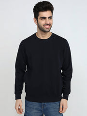 Parx Mens Sweat Shirt F/S Xmar00705-B8-82F Dark Blue