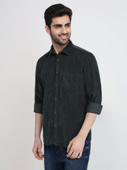 Parx Mens Casual Shirt F/S Xmss15059-N4-82F Medium Green
