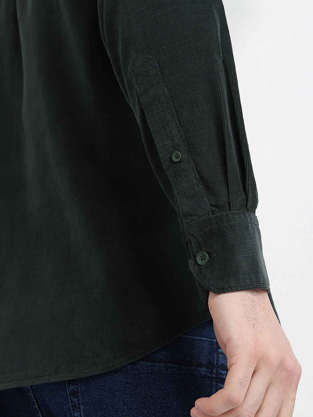Parx Mens Casual Shirt F/S Xmss15059-N4-82F Medium Green