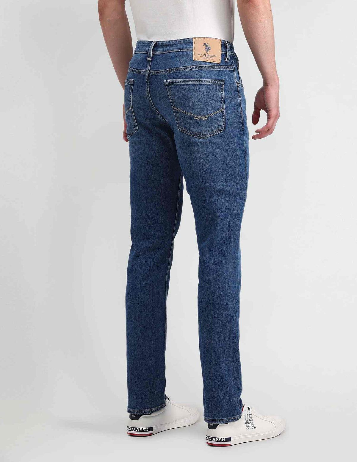 U.S.Polo Mens Jeans Udjen1258 Blue