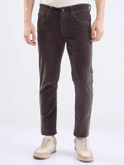 SPYKAR MENS CASUAL TROUSER MTR5P2BE012 CHARCOAL GREY