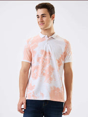 Spykar Mens T-Shirt H/S Mktfp1Be034 Dusty Pink