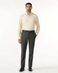 Blackberry Mens Formal Shirt F/S Bp-Lg-Jq-Render Yellow