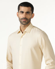 Blackberry Mens Formal Shirt F/S Bp-Lg-Jq-Render Yellow