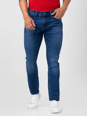 Spykar Mens Jeans Mdskn1Bc033 Mid Blue