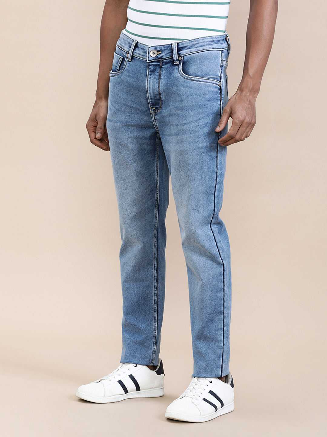 Crocodile Mens Jeans Crdn125-302Mt Light Blue