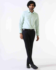 Blackberry Mens Formal Shirt F/S Bp-Bs-Do-Random Aqua