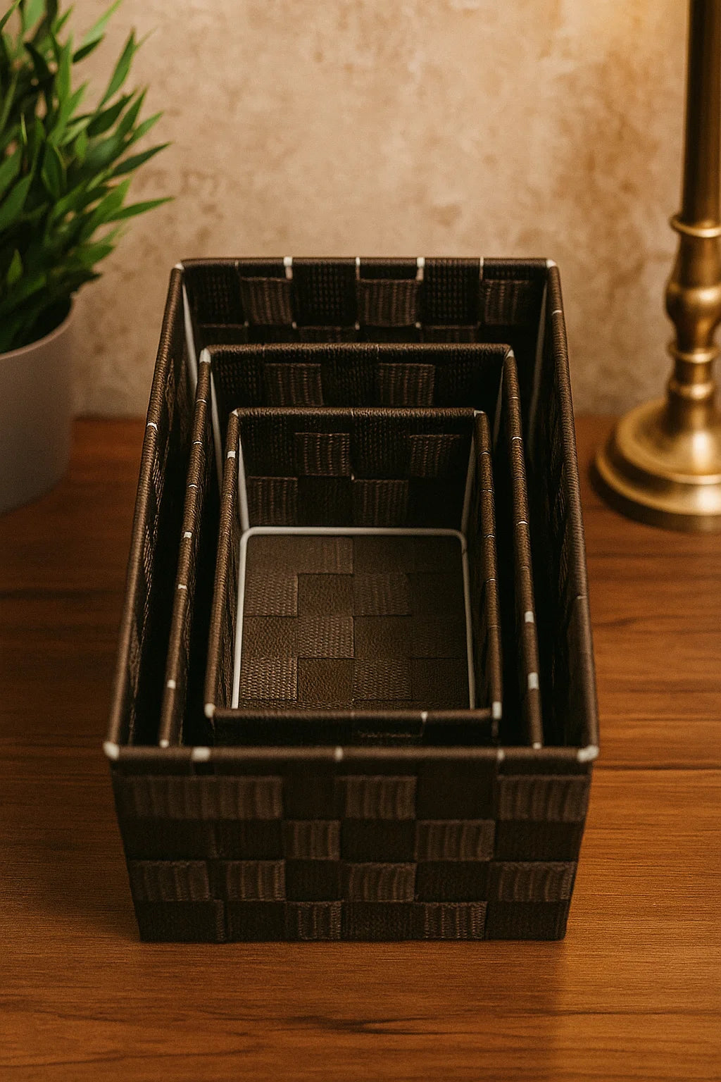 Goyalsons Household Ic Basket Orgnaiger 3 Pcs Set