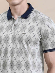 Crocodile Mens T-Shirt H/S Crfp125-326Mt Abbey Stone