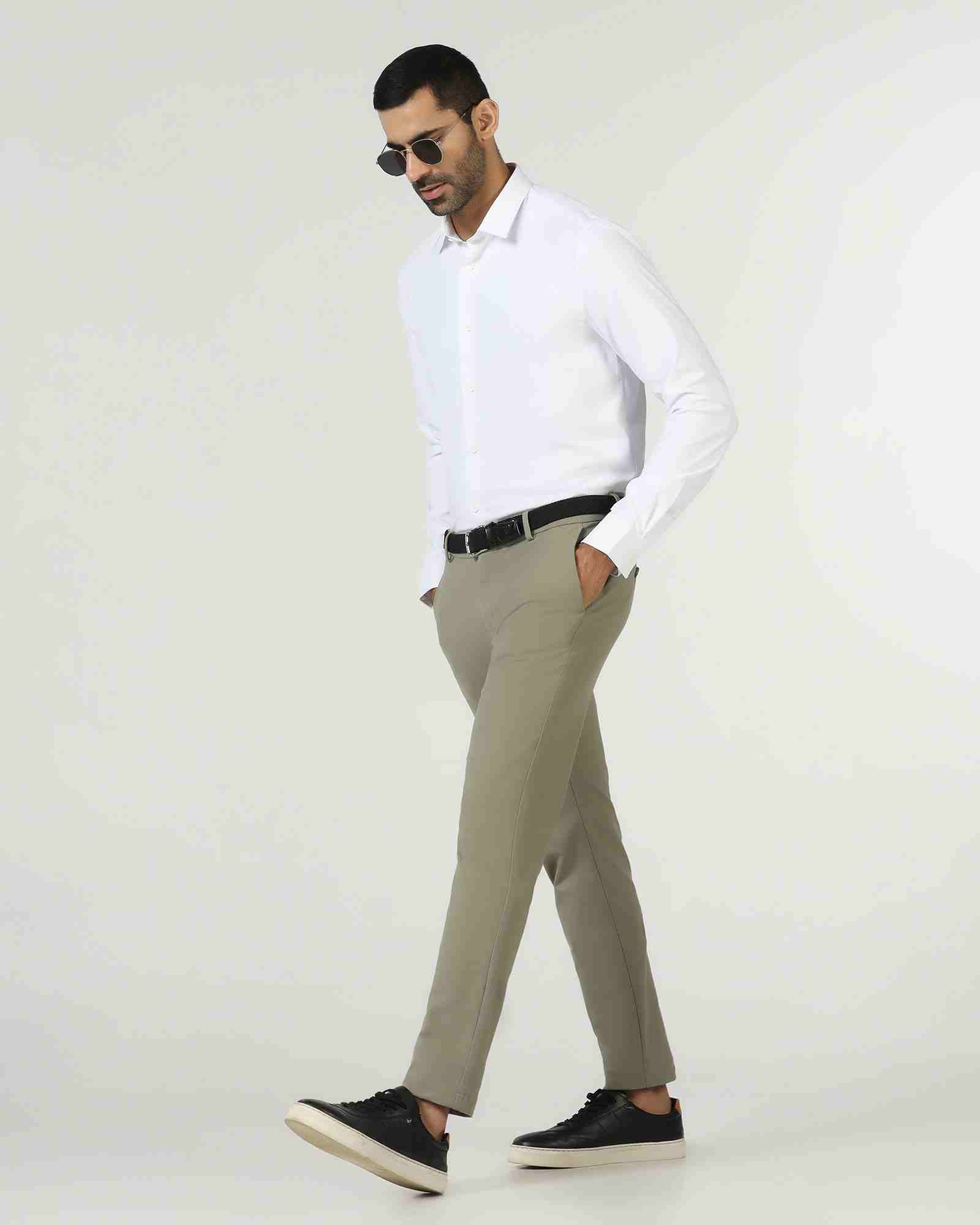 Blackberry Mens Casual Trouser Ek-Tp-So-Ziea Olive