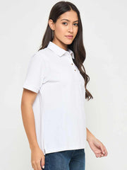 Madame Ladies Western Top H/S M5S11406 040 White