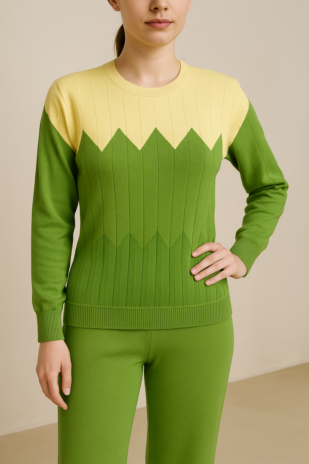 Lyte Club Ladies Western W Cord Set O1356-118 Green