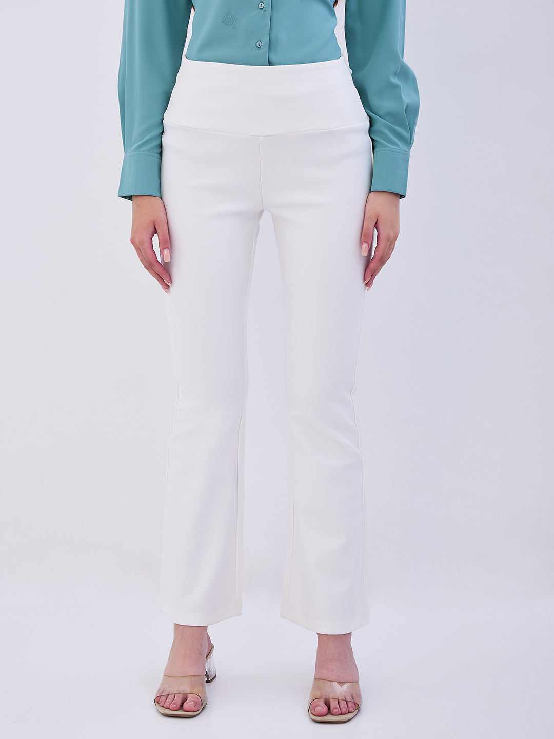 SPYKAR LADIES WESTERN PAJAMA WKTP2BE011 OFF WHITE