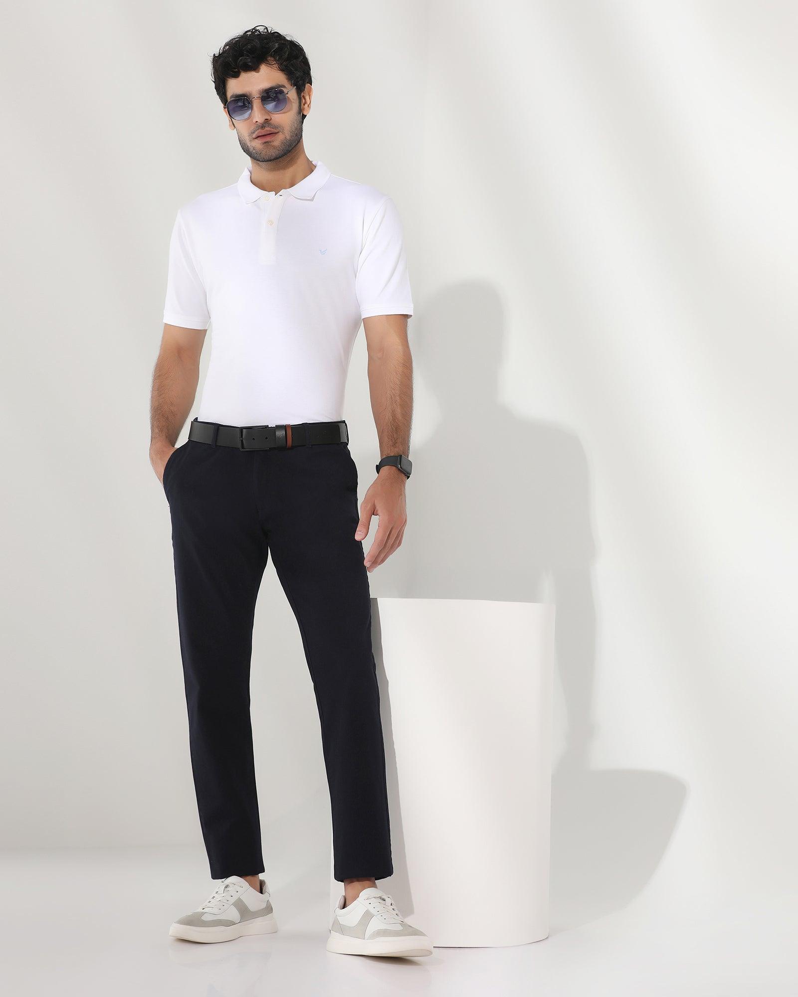 Blackberry Mens Casual Trouser Nk-Kiler Navy