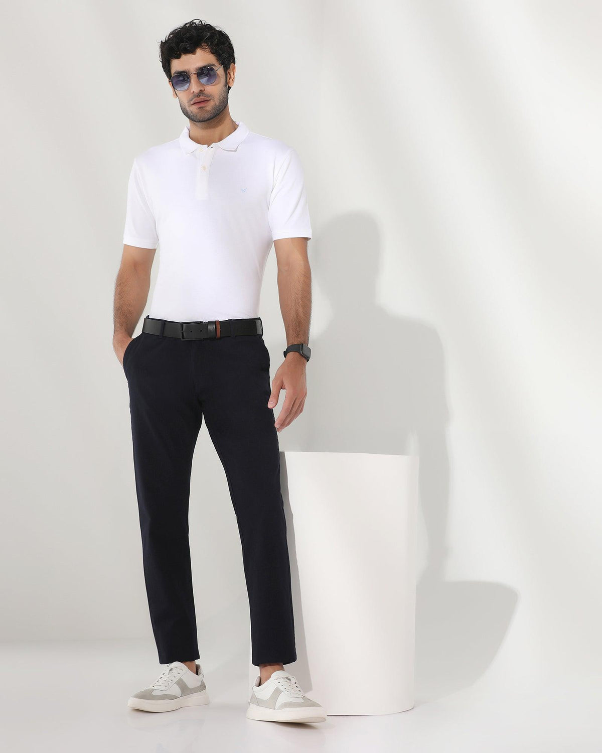 Blackberry Mens Casual Trouser Nk-Kiler Navy