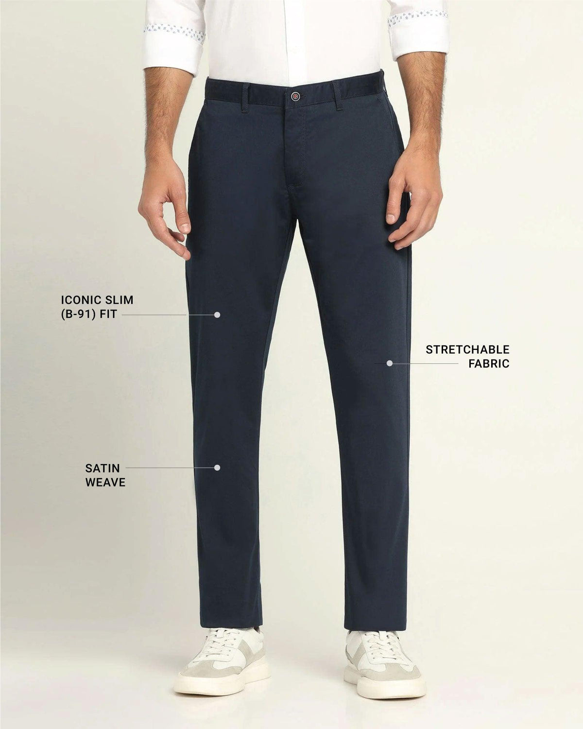 Blackberry Mens Casual Trouser Ek-Kolt Twilight N