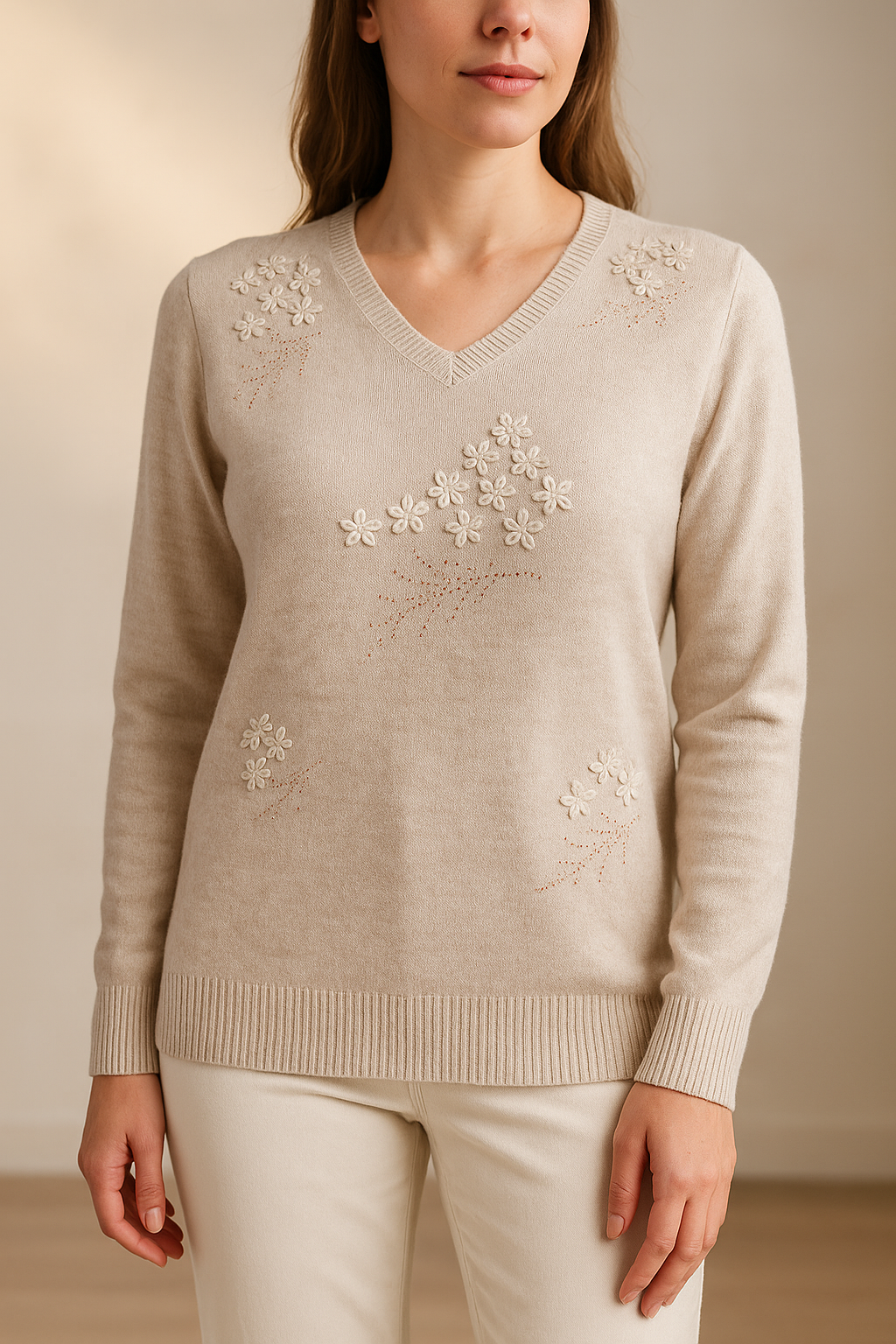 Lyte Club Ladies Western Top F/S O9748-2103 Fawn