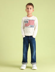 U.S.POLO KIDS BOYS JEANS UKJEN0487