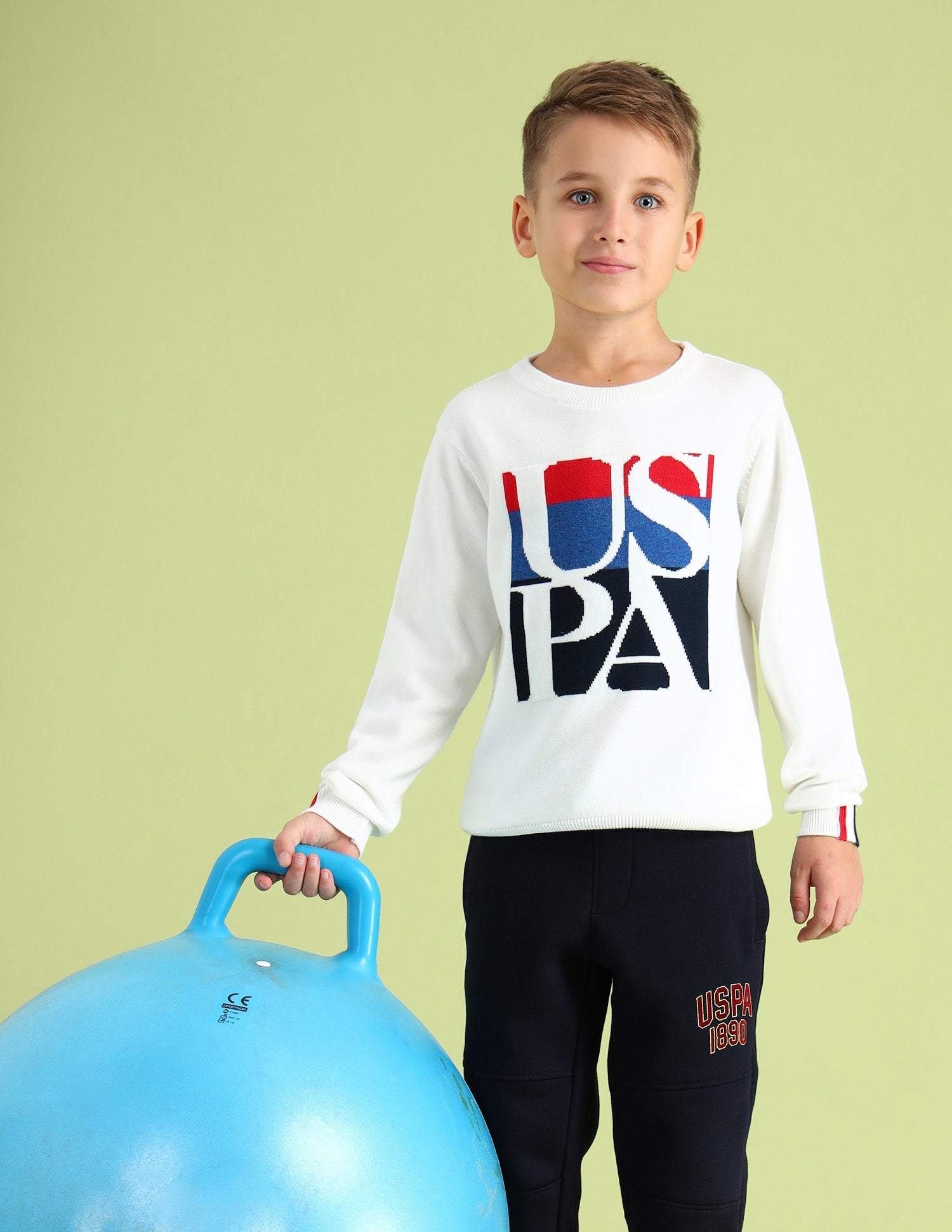 U.S.POLO KIDS BOYS PULLOVER UKSWE0114