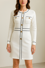 Lyte Club Ladies Western Midi O1356-5303 White