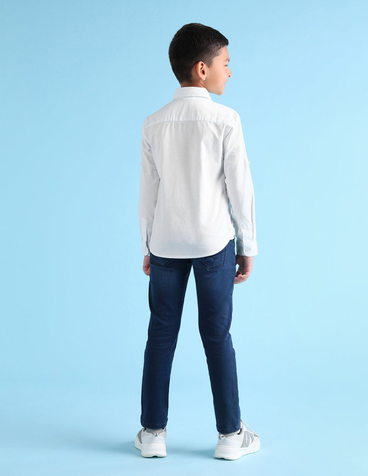 U.S.POLO KIDS BOYS SHIRT F/S UKSHT1163