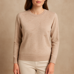 Lyte Club Ladies Western Top F/S O9748-2163 Fawn