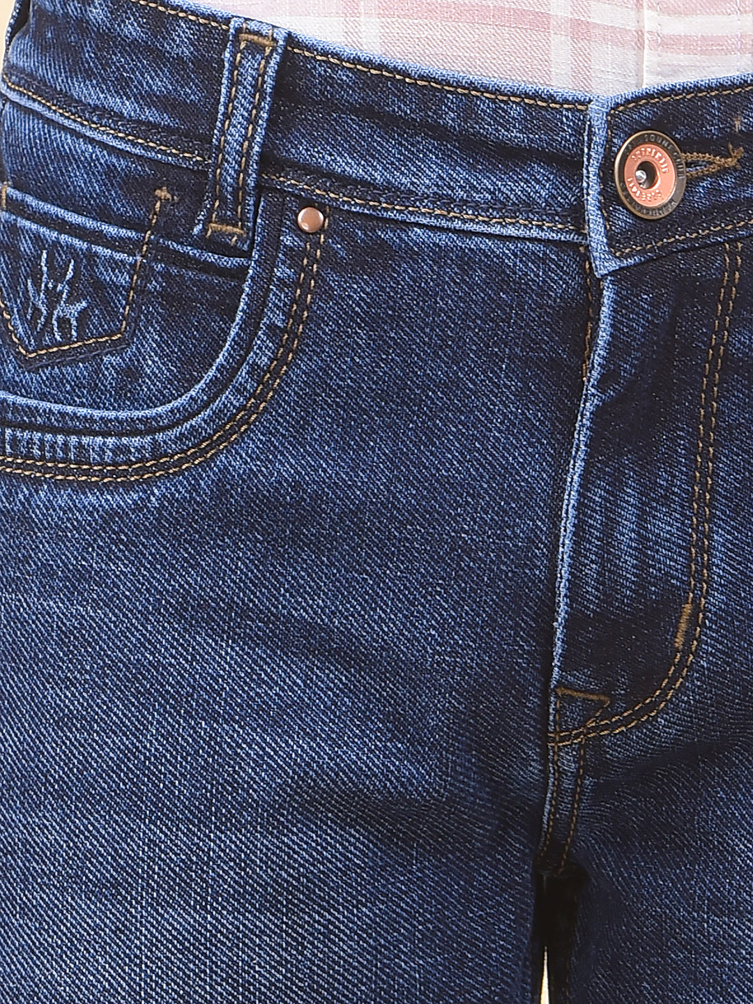 CRIMSOUNE CLUB BOYS JEANS BMD14697 DARK BLUE