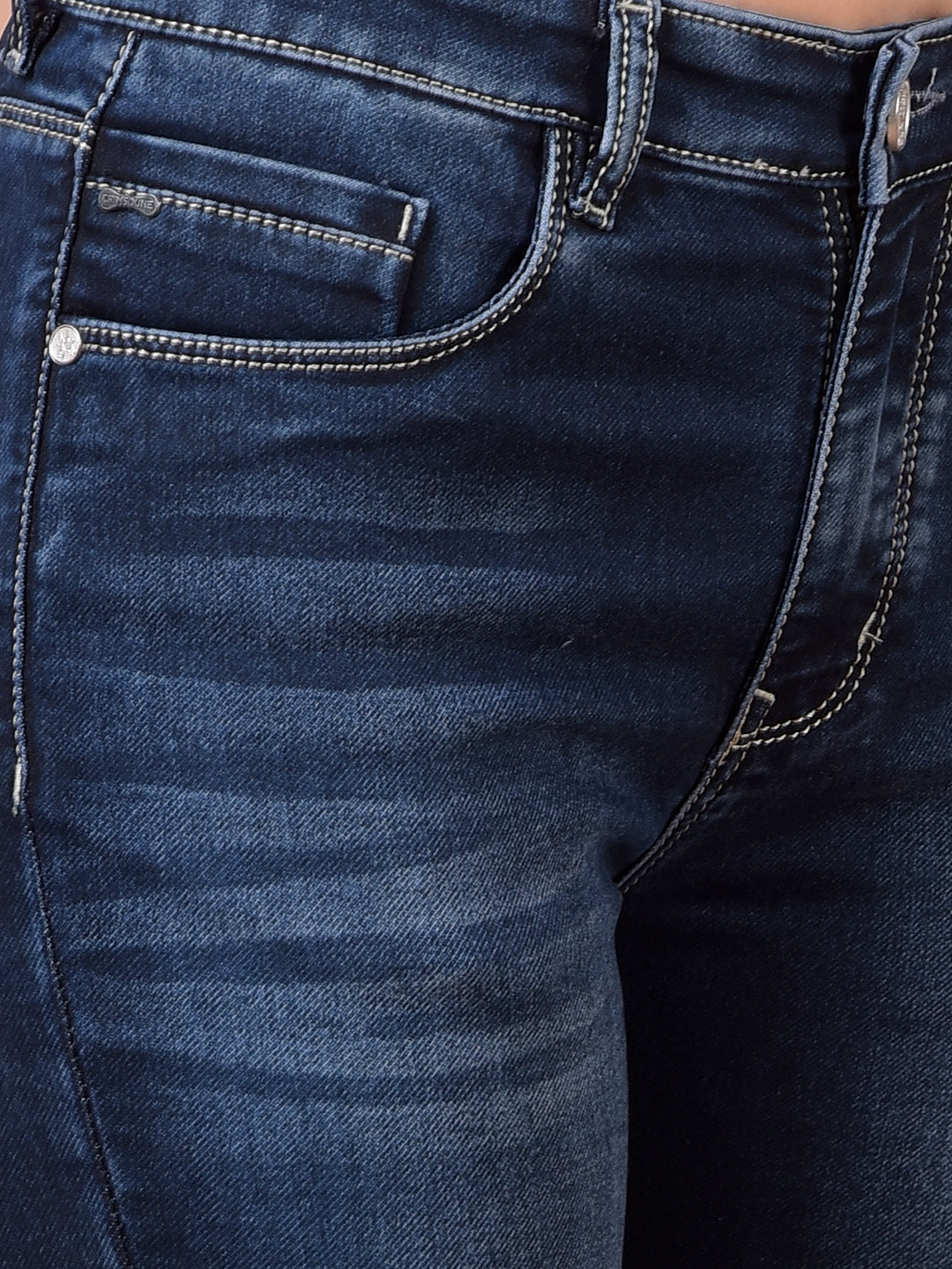 CRIMSOUNE CLUB LADIES WESTERN JEANS FD3154 BLUE