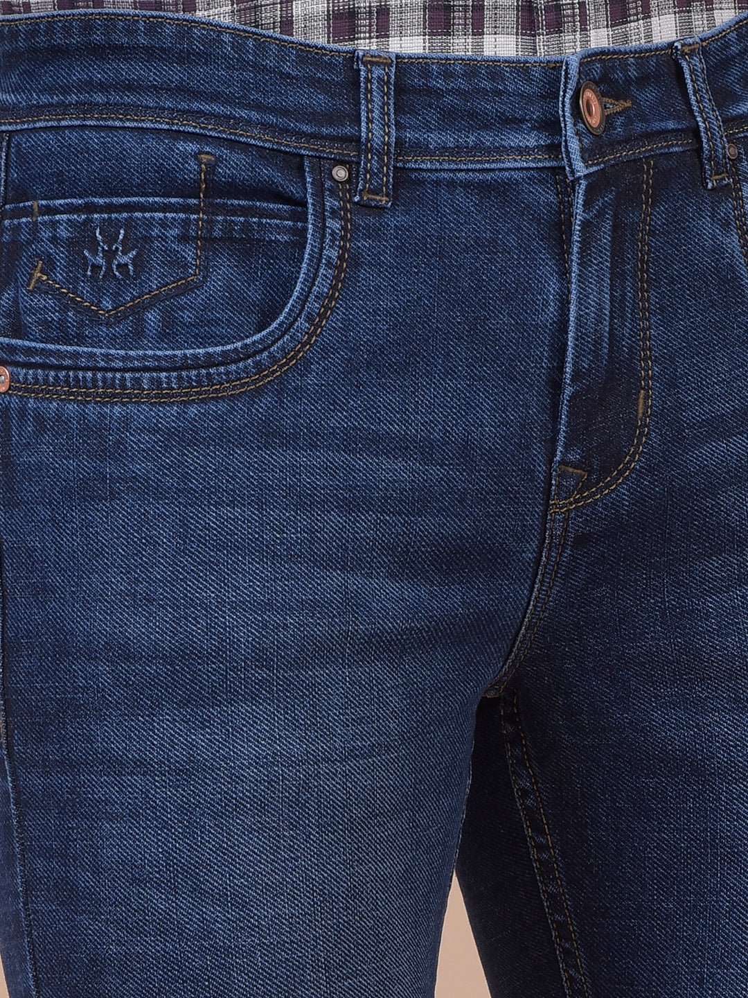 CRIMSOUNE CLUB MENS JEANS MD2094 DARK BLUE