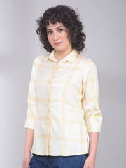 Mustard Checked Shirt