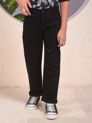 CRIMSOUNE CLUB BOYS JEANS BMD14703 BLACK