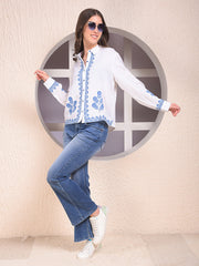 CRIMSOUNE CLUB LADIES WESTERN SHIRT F/S DF7599 MINT GREEN