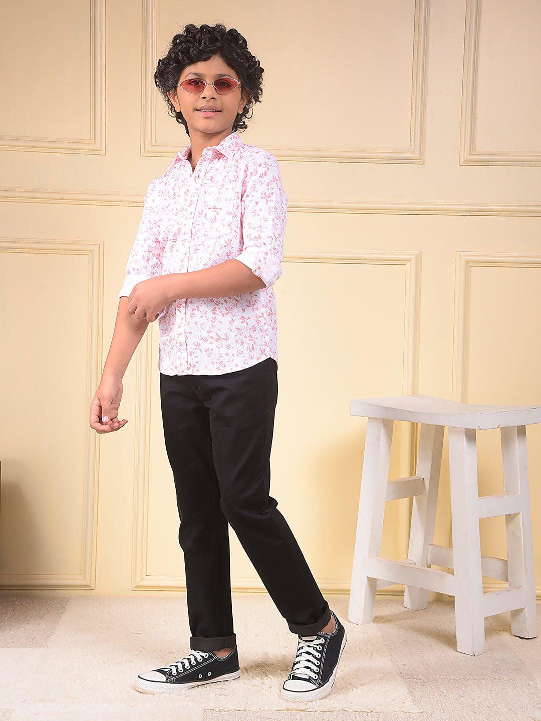 CRIMSOUNE CLUB BOYS JEANS BMD14737 BLACK