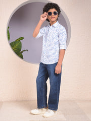 CRIMSOUNE CLUB BOYS JEANS BMD14688 DARK BLUE